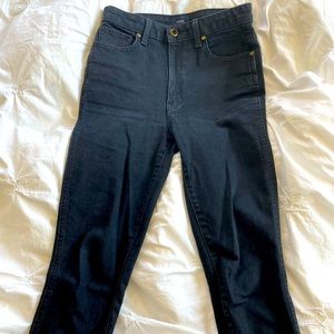 KHAITE Black Skinny Jeans